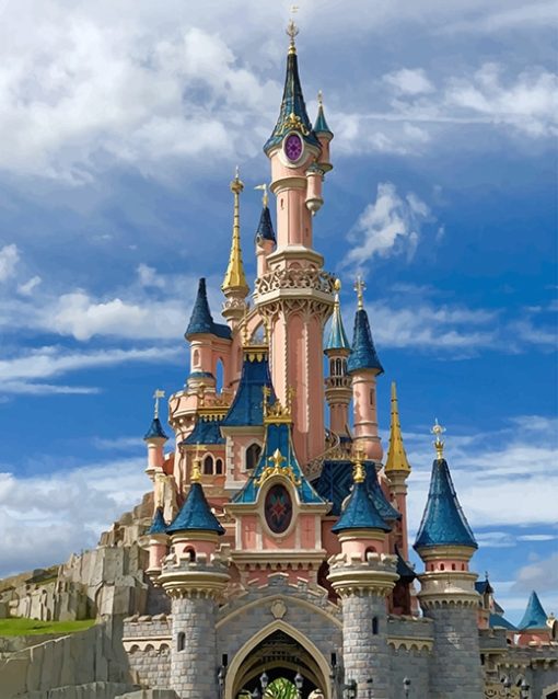 Disney Land France Paint by numbers