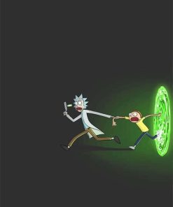 Rick and Morty Escape Paint by numbers