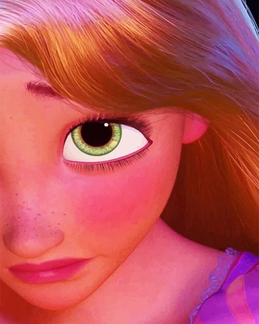 Rapunzel Paint By Numbers