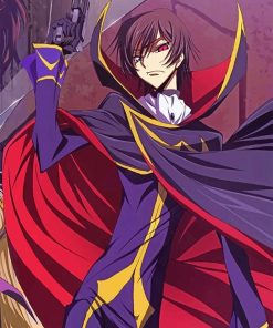 Code Geass Lelouch adult paint by numbers