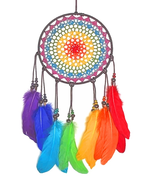 Colorful Dream catcher adult paint by numbers