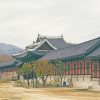 Gyeongbokgung Palace South Korea paint by number