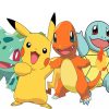 Pikachu Bulbasaur Squirtle Charmander Cartoon Adult pain by numbers