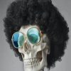 Skeleton with sunglasses adult paint by number