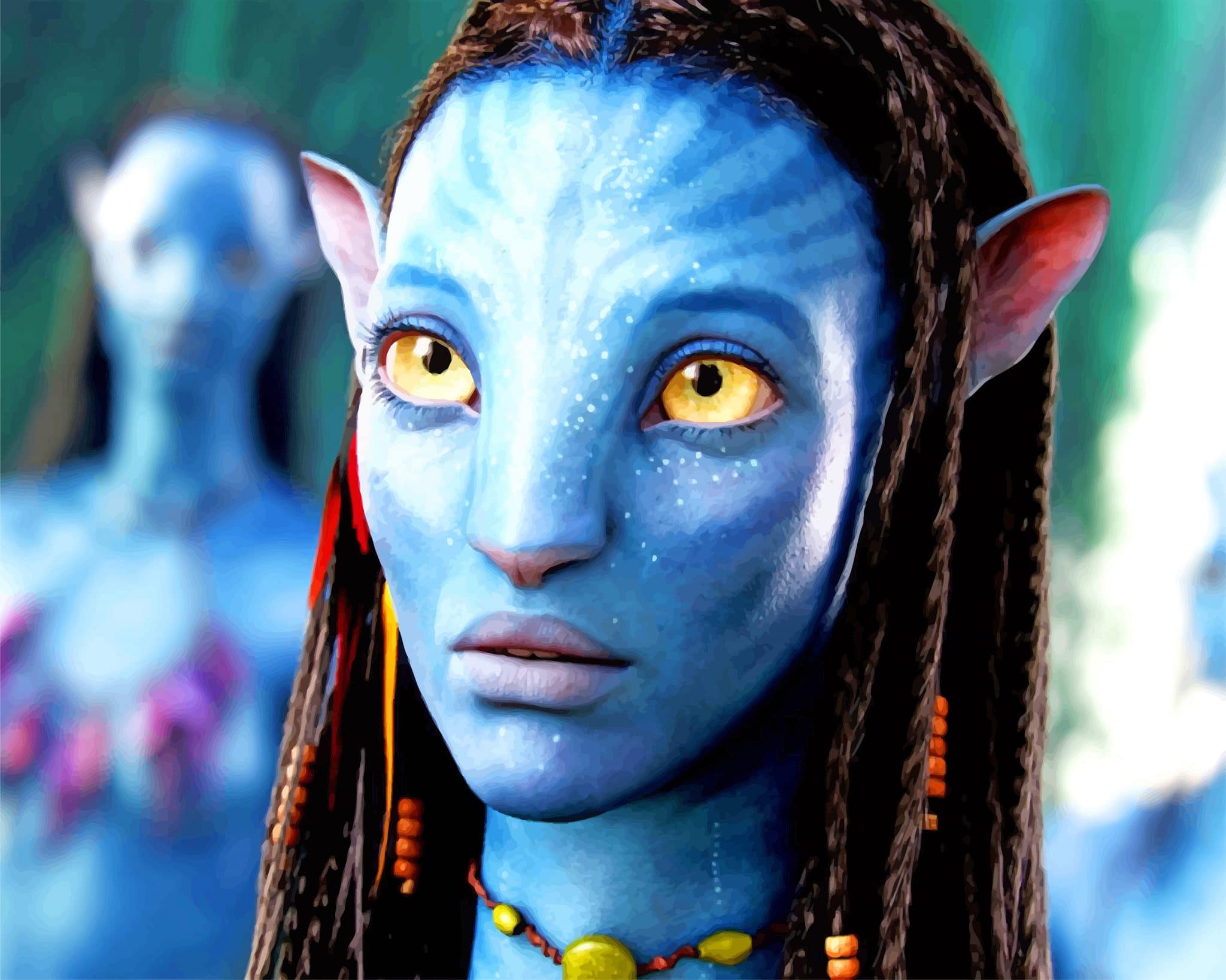 Avatar Neytiri Character paint by number