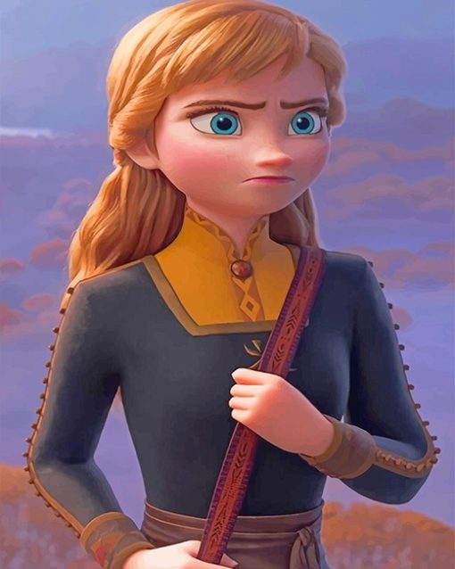 Cute Anna Paint by numbers