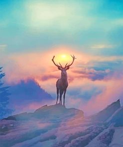 Beautiful Deer Paint By numbers