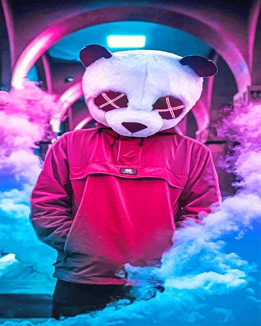 Dope Neo Panda Paint By Numbers