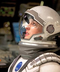 Anne Hathaway Interstellar adult paint by numbers