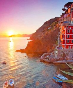 Cinque Terre National Park Italy adult paint by numbers