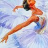 Leonid Afremov Ballerina paint by number