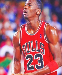 Michael Jordan The Best Basketball Player paint by numbers