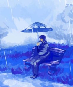 Pierre Morreel Alone In The Rain paint by number