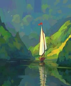 Roberto Gatto Peaceful Cruise paint by number