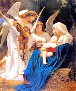 Song Of The Angels paint by number