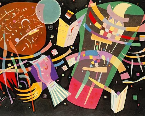 Wassily Kandinsky Composition X paint by number