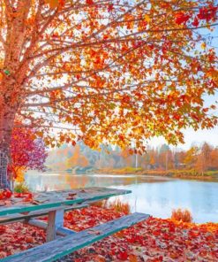 Amazing Autumn Nature paint by number