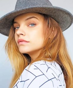 Barbara Palvin Wearing Hat Paint By numbers