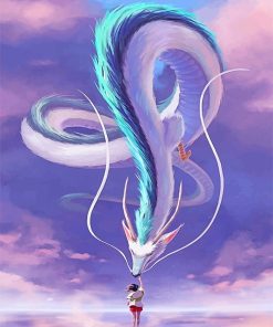 Chihiro And Haku paint by number