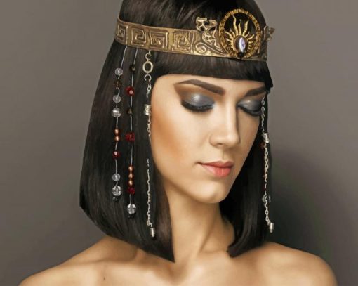 Egyptian Queen Cleopatra Paint By Numbers