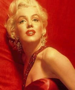 Famous Actress Marlyn Monroe paint by numbers
