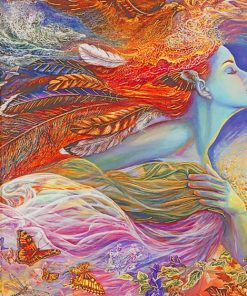 Josephine Wall Spirit Of Flight paint by numbers