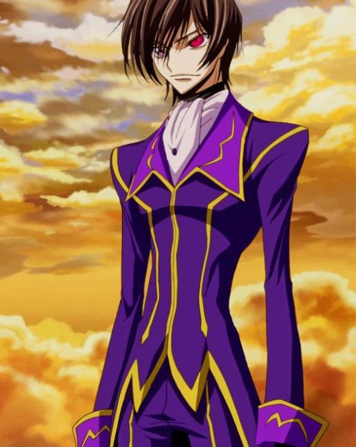 Lelouch Lamperouge Paint By Numbers