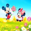 Minnie and Mickey Mouse paint by numbers