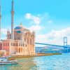 Ortakoy Mosque Istanbul paint by numbers