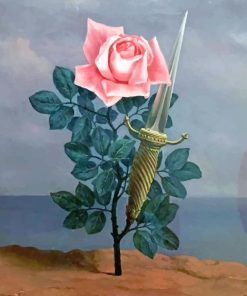 Rene Magritte The Blow To The Heart paint by number