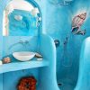 Sea Bathroom Greece paint by numbers