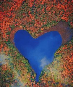 Heart Lake In Ontario paint by numbers