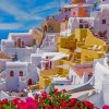 Santorini In Greece paint by numbers