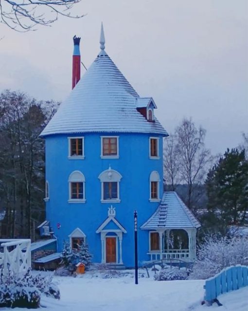 Moomin World Finland paint by numbers