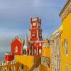 Pena National Palace paint by numbers