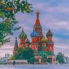 Moscow Russia paint by numbers
