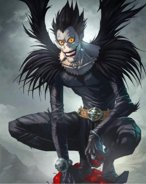 Shinigami Ryuk From Death Note paint by numbers