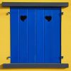 Yellow And Blue Window paint by numbers