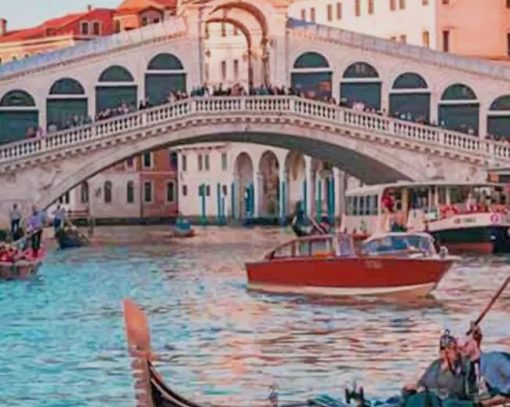 Prettiest Cities in Italy paint by numbers