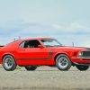 1970 Ford Mustang Boss paint by numbers