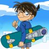Detective Conan Anime paint by numbers