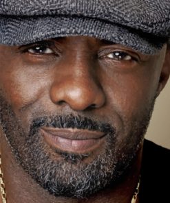 Hollywood Star Idris Elba paint by numbers