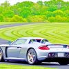 Porsche Carrera Gt Silver paint by numbers