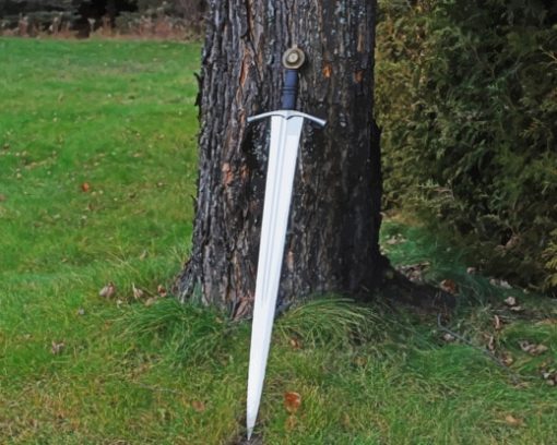 Steel Sword On Tree paint by numbers