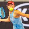 Tennis Player Maria Sharapova paint by numbers