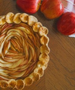 Baked Apple Pie paint by numbers