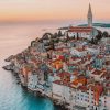 Beautiful Island Croatia paint by numbers