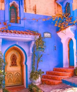 Chefchaouen Ras Elma paint by numbers