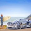 Czinger 21C Supercar paint by numbers
