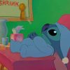 Stitch Disney Character paint by numbers